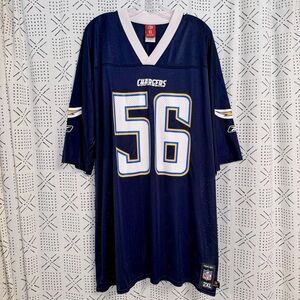 REEBOK NFL Vintage Chargers #56 Merriman Jersey